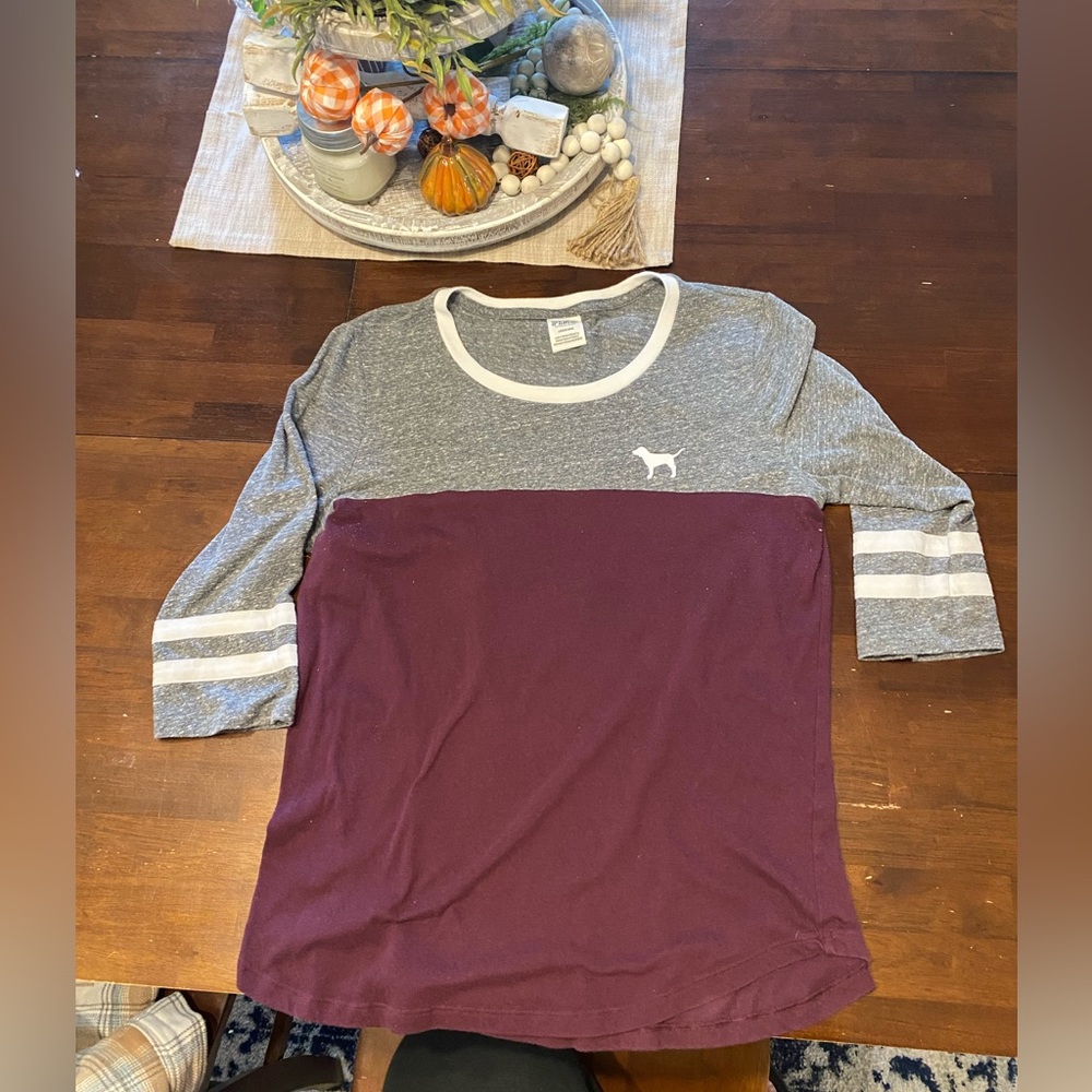 Pink T-shirt 3/4 Length sleeves
